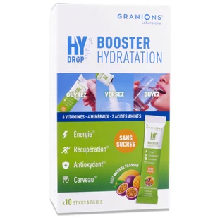 GRANIONS HY DROP BOOSTER HYDRATION 10 STICKS MANGO-PASSION FRUIT