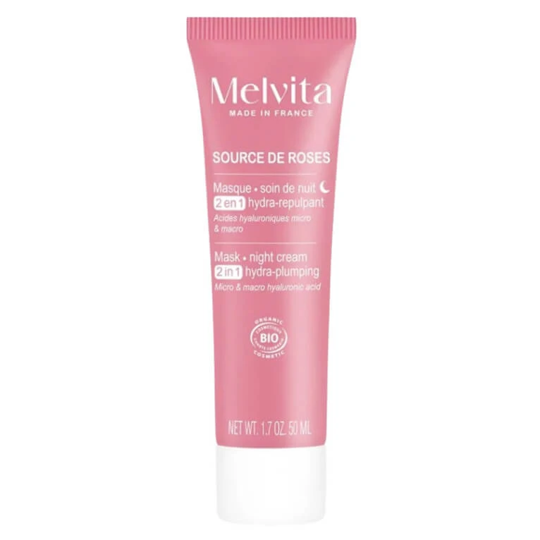 MELVITA BIO ROSE SOURCE NIGHT MASK 50ML