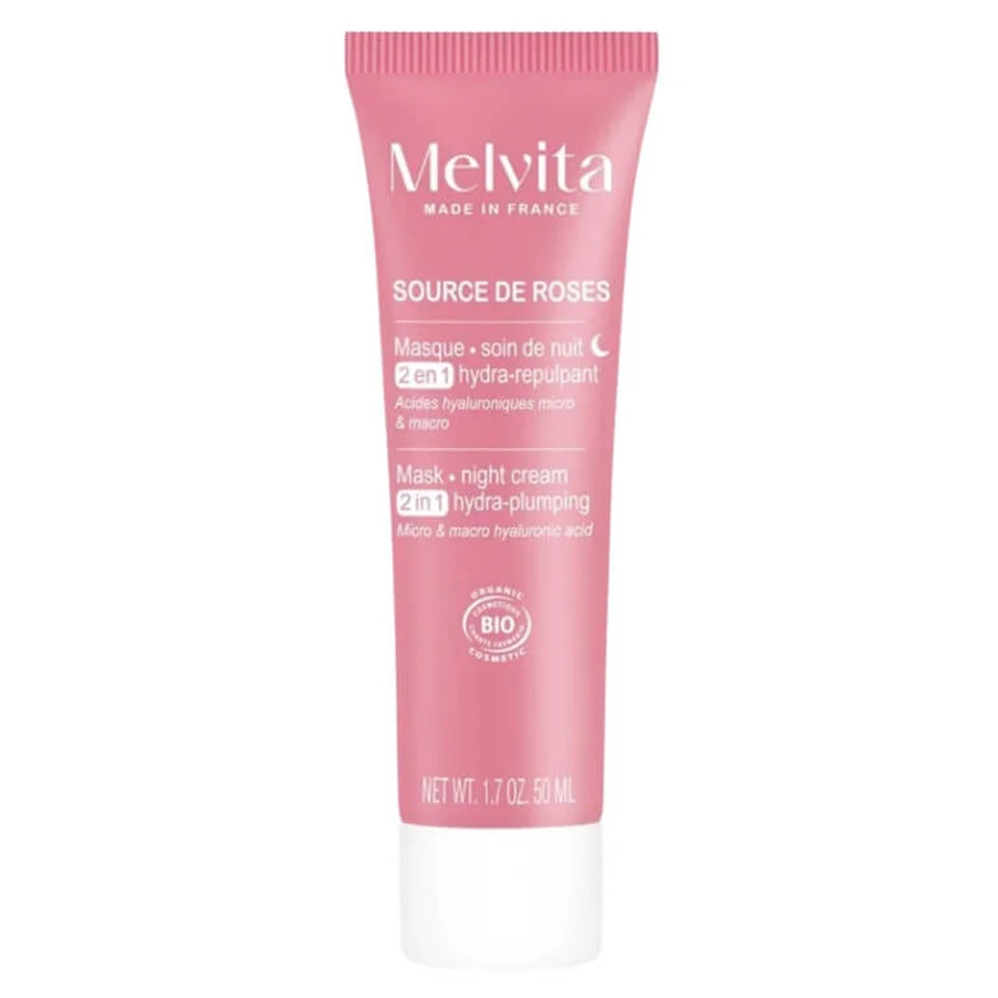 MELVITA BIO ROSE SOURCE NACHTMASKER 50 ML