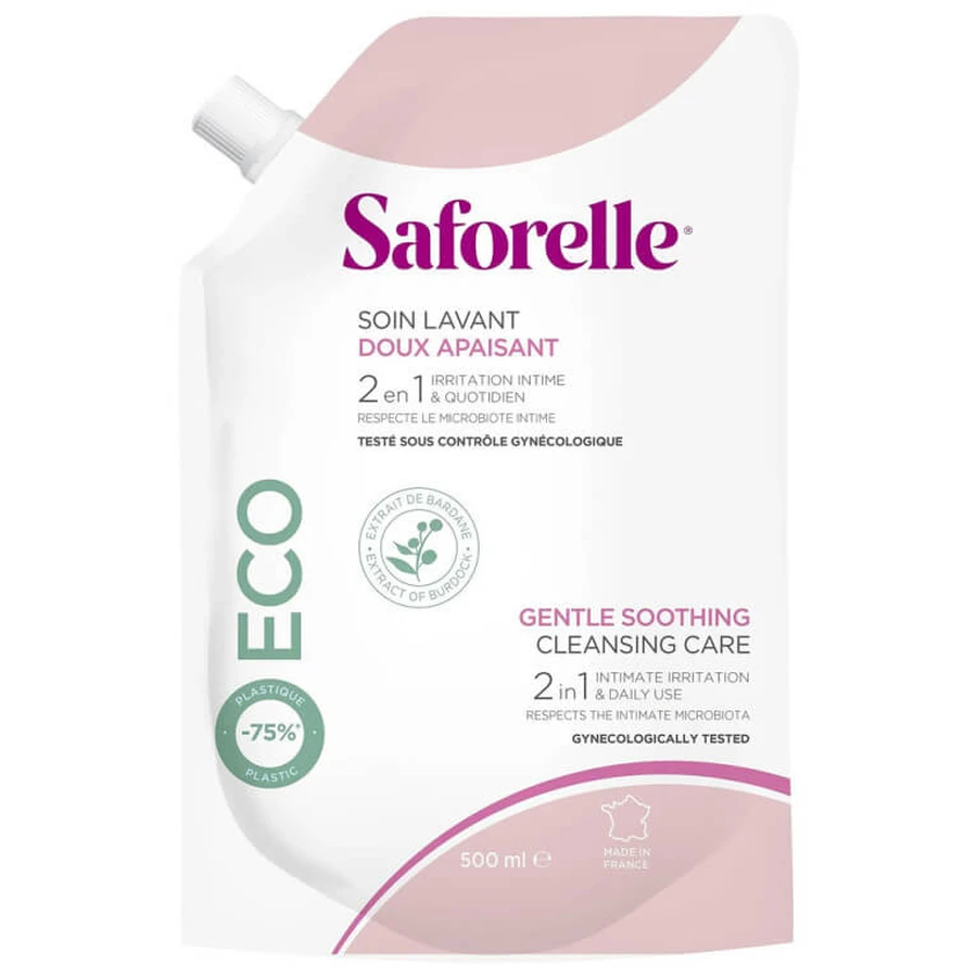 SAFORELLE ECO REFILL GENTLE CLEANSING LOTION 500ML