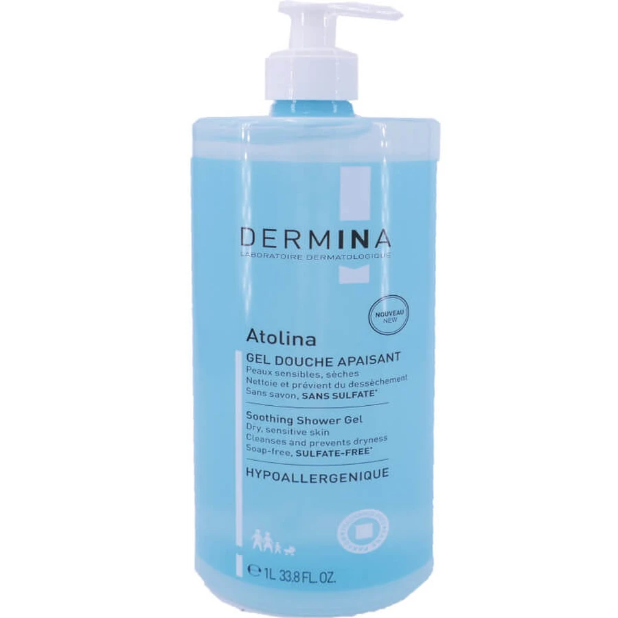 DERMINA ATOLINA BERUHIGENDES DUSCHGEL 1 l