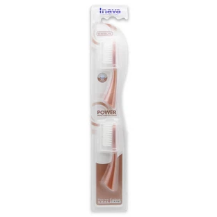 INAVA PINK POWER ZAHNBÜRSTEN-NACHFÜLLPAKET (2 NACHFÜLLER)