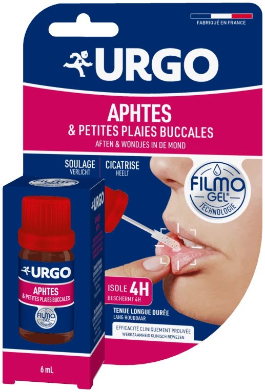 URGO FOR CANKER SORES AND SMALL MOUTH SORES