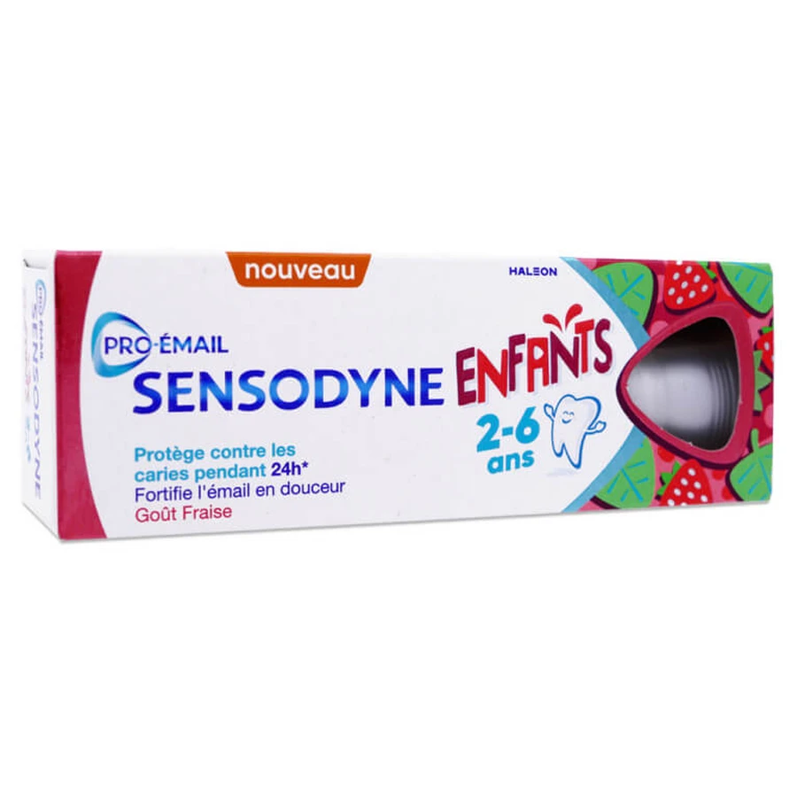 SENSODYNE PRO EMAIL KINDERZAHNPASTE, ERDBEERE, 50 ML