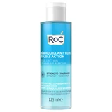 ROC DOUBLE-ACTION EYE MAKEUP REMOVER, 125ML BOTTLE