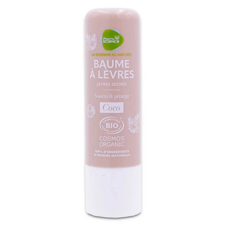 PHARMASCIENCE ORGANIC COCONUT LIP BALM 4G
