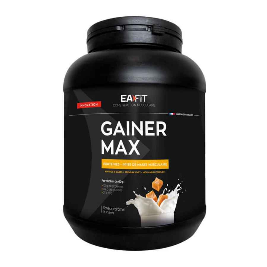 EAFIT GAINER MAX PROTEIN, SABOR A CARAMELO, 1,1 KG
