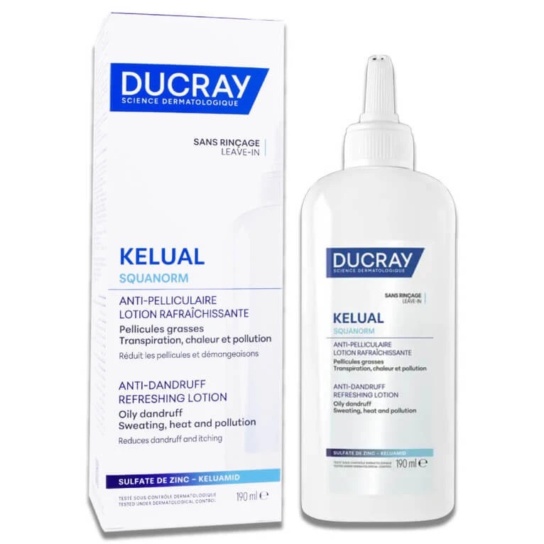 Photos - Hair Product Ducray KELUAL SQUANORM ANTI-DANDRUFF LOTION 190ML 