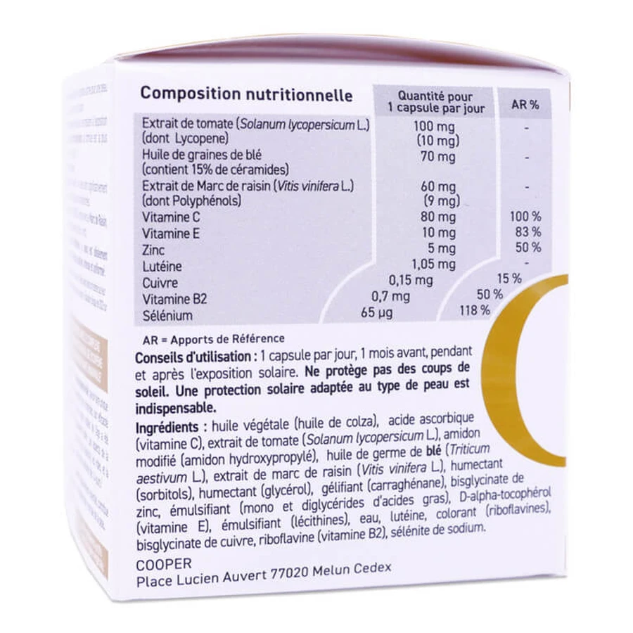 OENOBIOL SUN EXPERT PREPARATEUR SOLAIRE 3 EN 1 30 CAPSULES