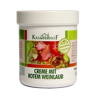 Voetcrème met kastanje en wijnstok, 100 ml, Krauterhof