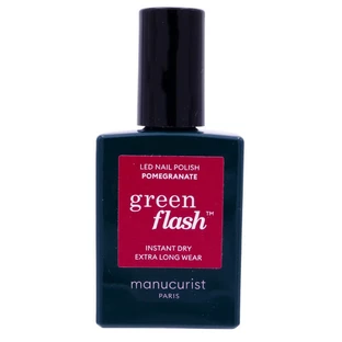 MANUCURIST GREEN FLASH VERNIS A ONGLES POMEGRANATE 15ML