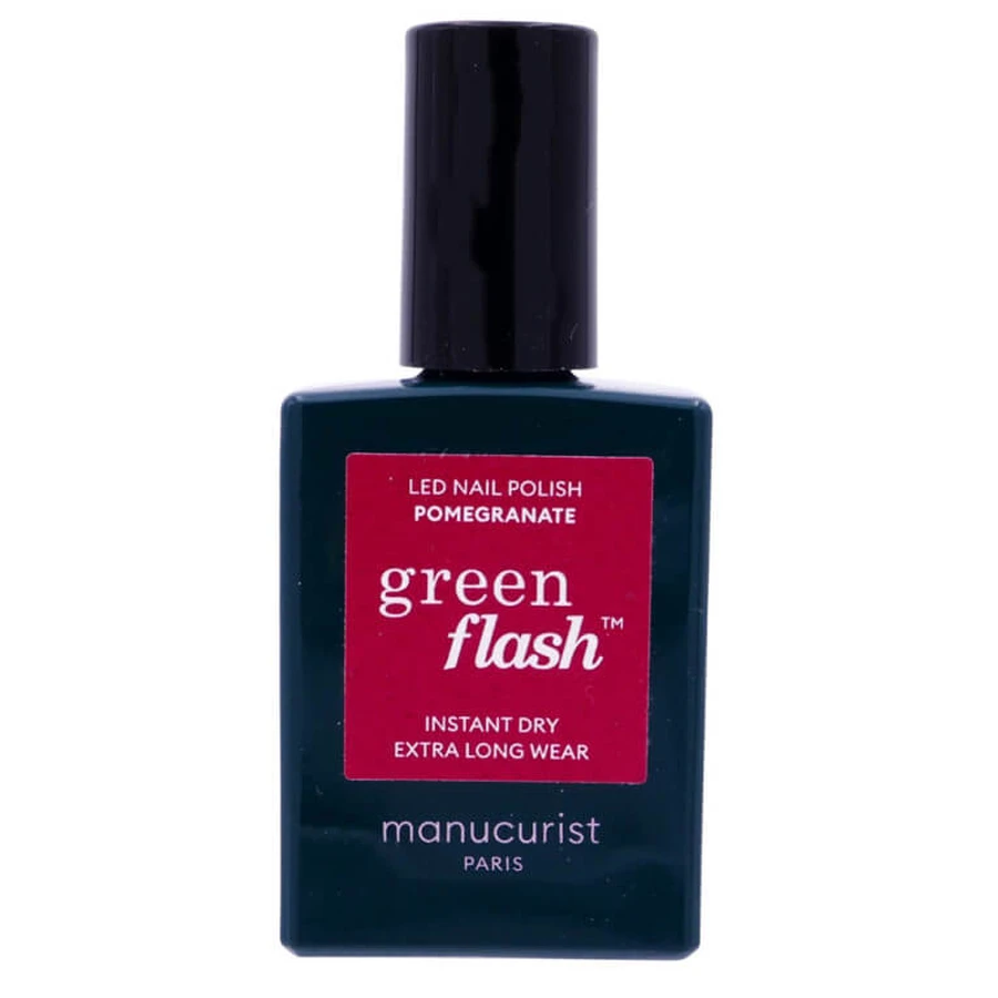 MANUCURIST GREEN FLASH VERNIS A ONGLES POMEGRANATE 15ML
