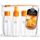 GO TRAVEL: JUEGO DE FRASCOS DE VIAJE DE 3 X 100 ML