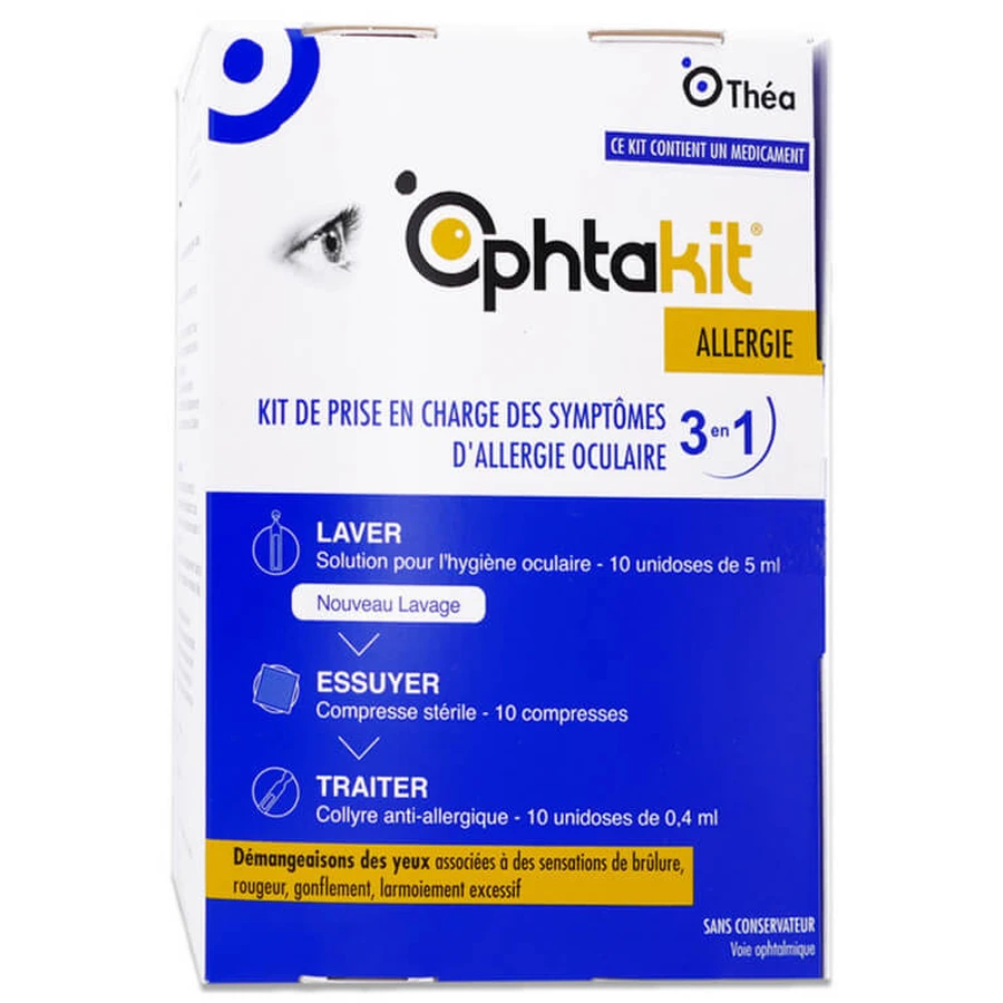 THEA OPHTAKIT 3-in-1 Allergy Kit