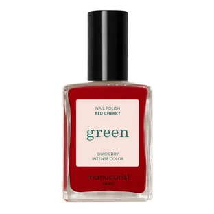 Esmalte de uñas MANUCURIST VERDE CEREZA ROJA, 15 ml