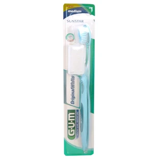 GUM ORIGINAL WHITE MEDIUM TOOTHBRUSHES