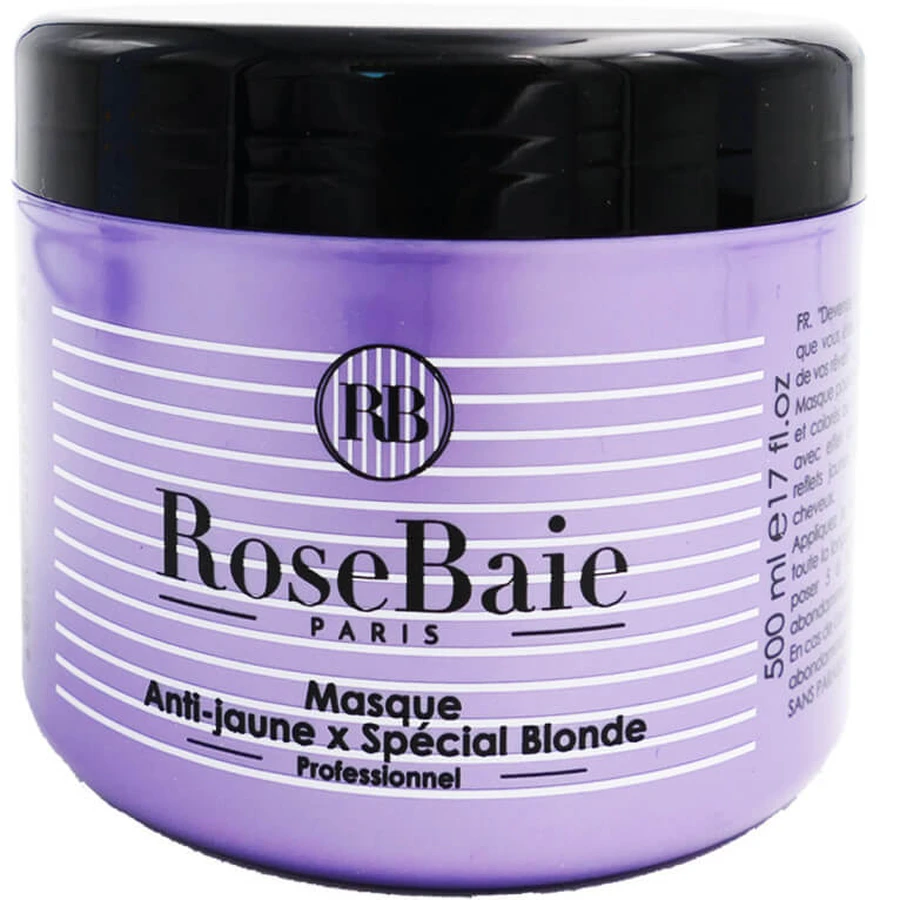 ROSE BERRY ANTI-GELB-MASKE FÜR BLONDINE 500 ML