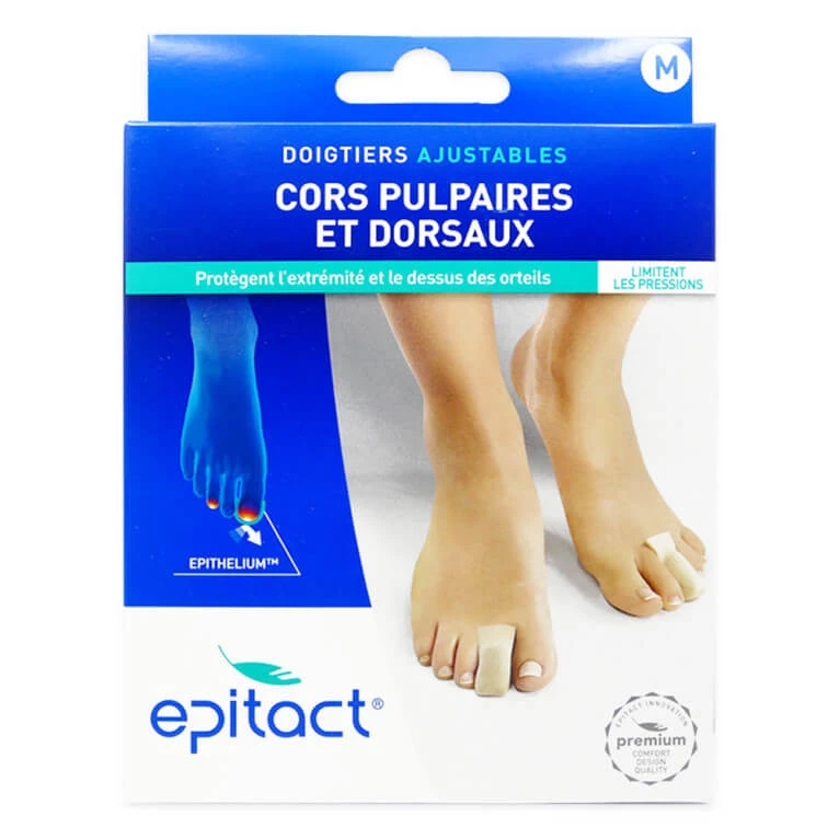 EPITACT ADJUSTABLE FINGER PROTECTORS FOR PALMAR AND DORSAL CORNS,…