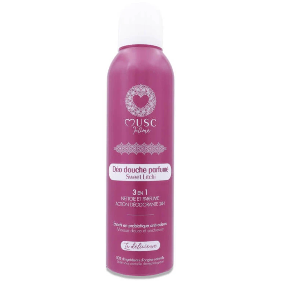 MUSC INTIME DÉO DOUCHE PARFUMÉ LA DÉLICIEUSE 200ML