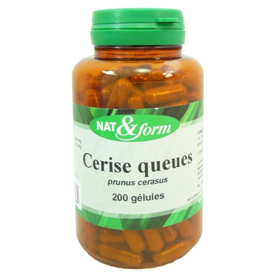 NAT & FORM TALLOS DE CEREZA 200 CÁPSULAS