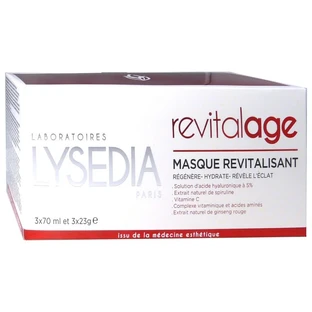 LYSEDIA REVITALAGE REVITALISIERENDE MASKE 3 x 70 ml und 3 x 23 g