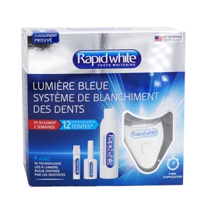RAPIDE WHITE BLUE LIGHT TEETH WHITENING