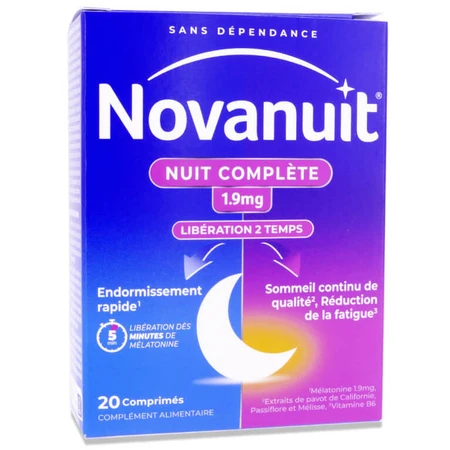 NOVANUIT COMPLETE NIGHT 20 TABLETS