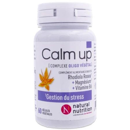 NATURAL NUTRITION CALM UP STRESS MANAGEMENT 60 CAPSULES