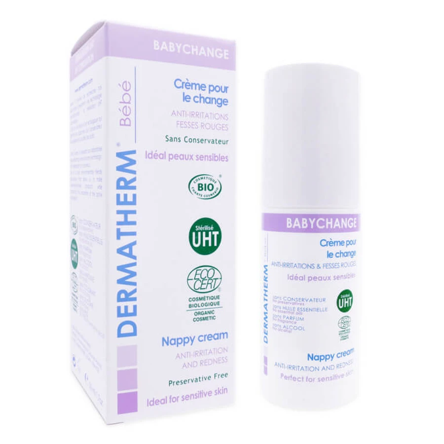 DERMATHERM BABYCHANGE CRÈME VOOR HET VERVANGEN VAN LUIERS