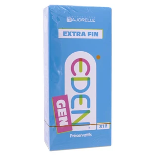 EDEN GEN 12 PRÉSERVATIFS EXTRA FIN