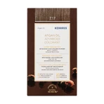 KORRES TINTE PERMANENTE PARA EL CABELLO CON ACEITE DE ARGÁN, BLONDO BEIGE 7.17