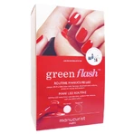 MANUCURIST GREEN FLASH LED MANICURE ROUTINE HORTENCIA POPPY RED