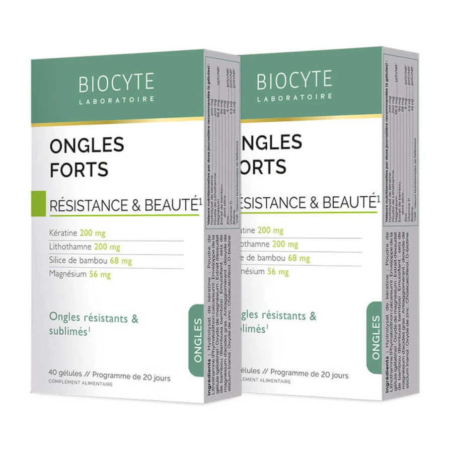 BIOCYTE STRONG NAILS PROMOTION: 2X40 CAPSULES
