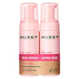 NUXE VERY ROSE ESPUMA LIGERA, PAQUETE DE 2 (150 ML CADA UNA)