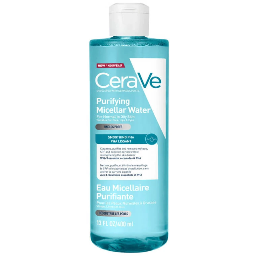 AGUA MICELAR PURIFICANTE CERAVE 400 ML