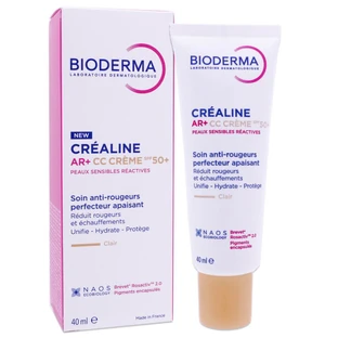 BIODERMA CRÉALINE AR+ CC LIGHT CREME LSF 50+ 40 ml