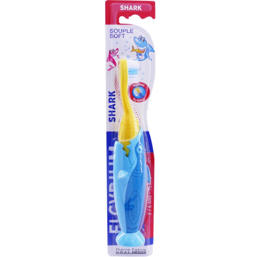 ELGYDIUM SHARK SOFT TOOTHBRUSH