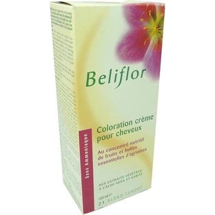 BELIFLOR CREMA TINTORIAL 21 RUBIO CENIZA 120 ML