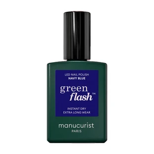 Esmalte de uñas MANUCURIST GREEN FLASH AZUL MARINO, 15 ml
