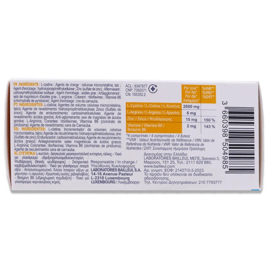 CYSTIPHANE FORT TEGEN HAARUITVAL 360 TABLETTEN 3 MAANDEN