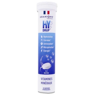 GRANIONS HYDROP NEUTRE 20 COMPRIMÉS EFFERVESCENTS