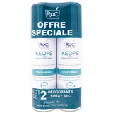 ROC KEOPS DUO TROCKENES DEODORANT-SPRAY, 2ER-PACK À 150 ML