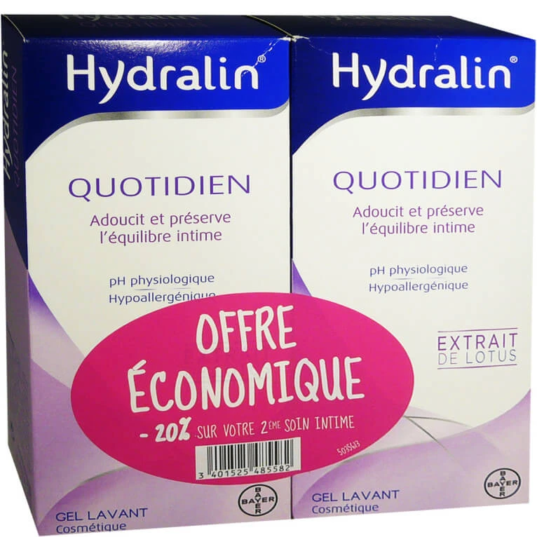 HYDRALIN APAISA, PACK OF 2 X 200ML