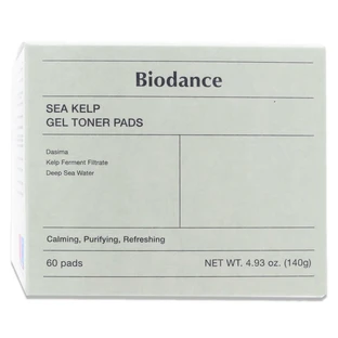BIODANCE SEA KELP SOOTHING GEL TONER, 60 PATCHES