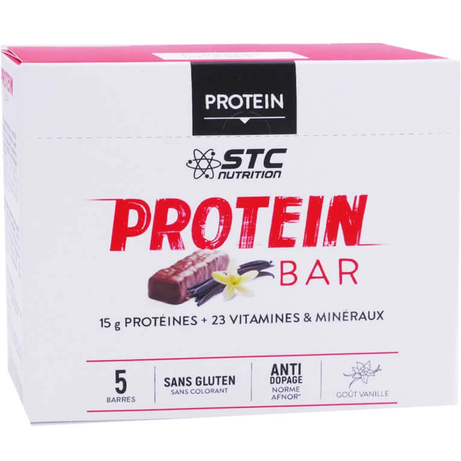 STC NUTRITION PROTEIN 5 BAR VANILLE