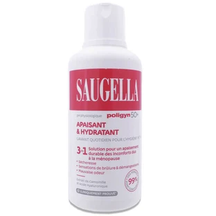 SAUGELLA, JABÓN ÍNTIMO CALMANTE E HIDRATANTE, 500 ML