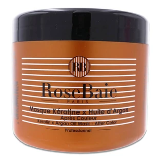 ROZENBES-MASKER VOOR NA HET VERVEN MET KERATINE EN ARGANOLIE 500 ML
