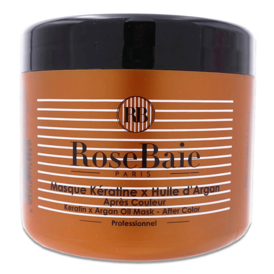 ROZENBES-MASKER VOOR NA HET VERVEN MET KERATINE EN ARGANOLIE 500 ML