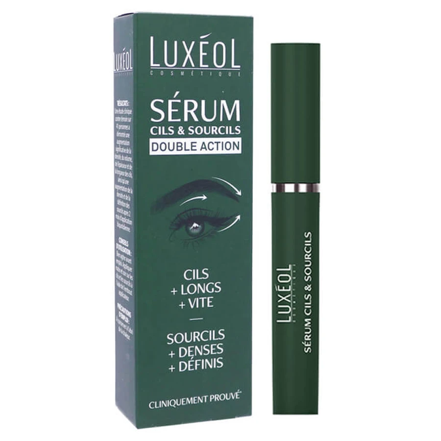 LUXEOL DOUBLE-ACTION EYELASH & EYEBROW SERUM 10ML