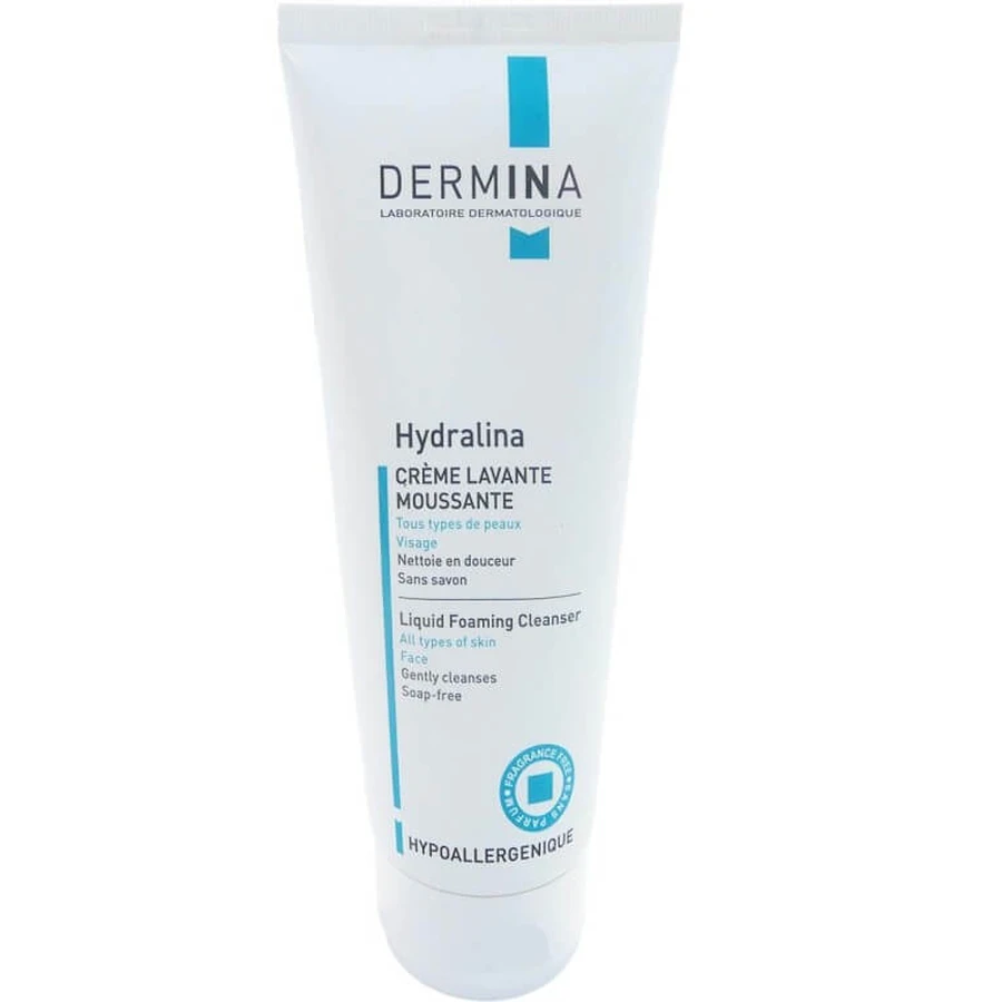 DERMINA HYDRALINA SCHUIMENDE REINIGINGSCRÈME 200 ML